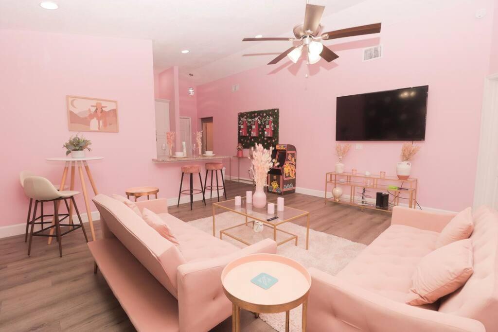 Вилла The Pink House Орландо Экстерьер фото