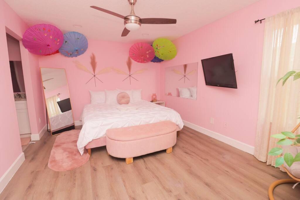 Вилла The Pink House Орландо Экстерьер фото